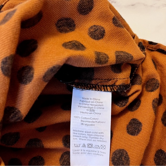 Madewell Flannel Bedtime Pajama Set in Leopard Dot - Picture 8 of 8